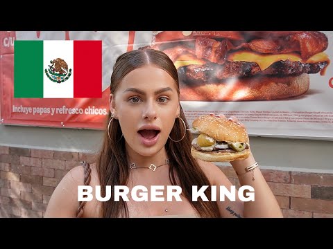 ON TESTE LE BURGER KING DU MEXIQUE 🍟🇲🇽