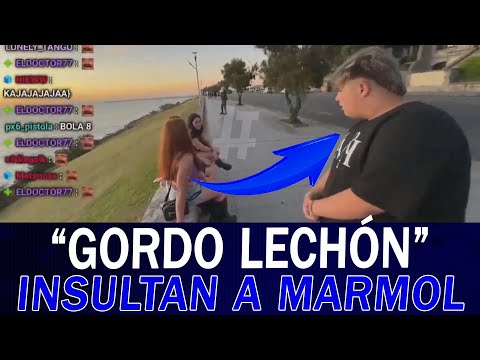 INSULTAN a MARMOL EN LA CALLE y ASÍ REACCIONA