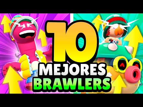 ¿TRÍO DELIVERY JUNTOS de NUEVO? 🤯 10 MEJORES BRAWLERS de BRAWL STARS