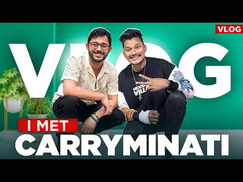 I MET CARRYMINATI🤩 | VLOG