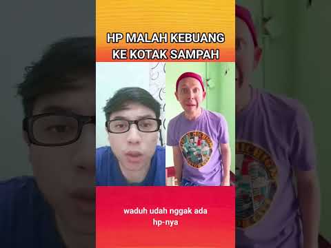 HP MALAH KEBUANG #ngeshortsdulu #viral #lucu