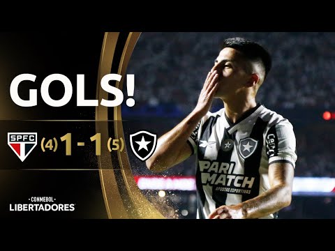 GOLS | SÃO PAULO X BOTAFOGO | QUARTAS DE FINAL | CONMEBOL LIBERTADORES 2024