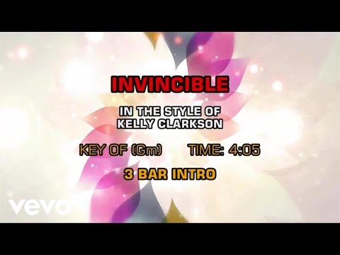 Kelly Clarkson – Invincible (Karaoke)