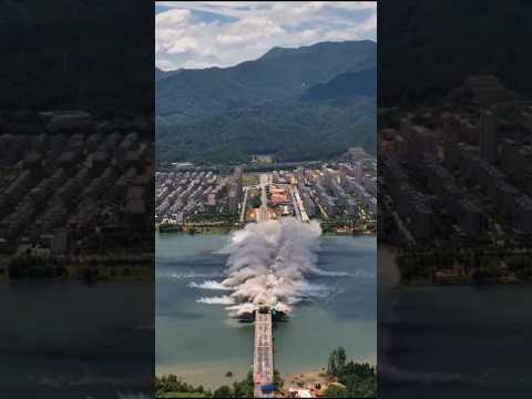 when the bridge was demolished in China