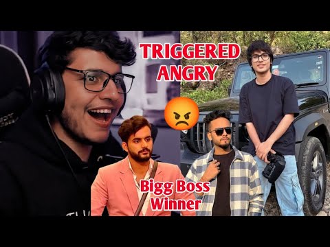 TRIGGERED INSAAN NE SOURAV KO UNFOLLOW KAR DIYA, TRIGGERED INSAAN ANGRY😡 || BIGG BOSS WINNER? 😍