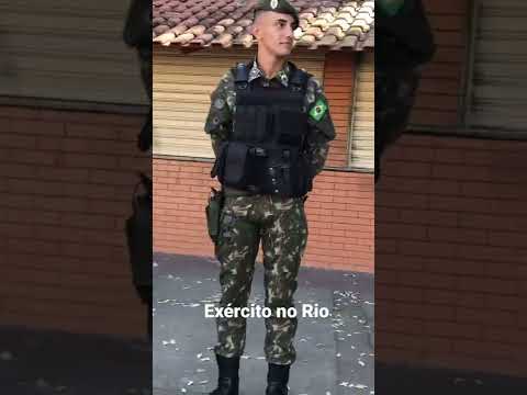 Exército no Rio, Bolsonaro #bolsonaro