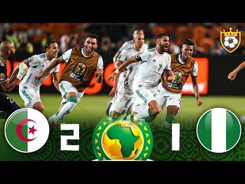 المباراة التي جعلت كل جزائري يعشق محرز ❤️◄ الجزائر 2-1 نيجيريا ● نصف نهائي أمم أفريقيا [2019] 🔥 FHD