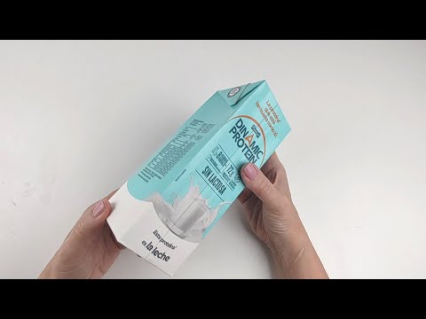 REUTILIZA una CAJA de LECHE!! manualidades - reciclaje - decoupage - Arte en casa