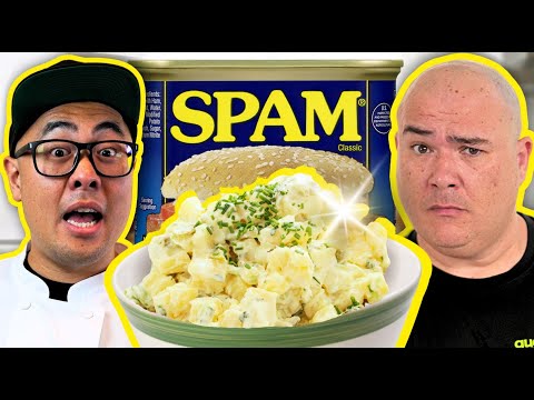 I Visit @GugaFoods & Made POTATO SALAD?! Pro Chef Reacts