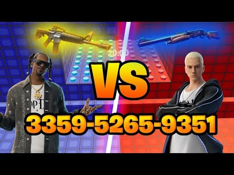 NOSSO NOVO MAPA DE MATA MATA DE SNOOP DOGG VS EMINEM #Fortnite #Fortnitebr