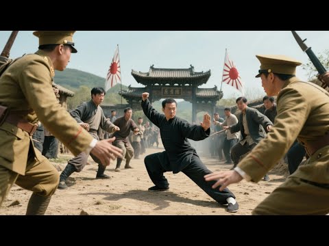 日軍伏擊村民，沒想到村民竟是太極高手，1招反殺日軍！