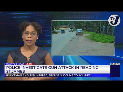 YouTube video thumbnail: Police Investigate Gun Attack in Reading St. James