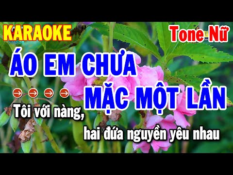 Áo Em Chưa Mặc Một Lần Karaoke Tone Nam Nhạc Sống Rumba | Thanh Hải