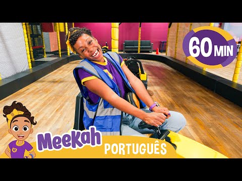 Meekah Cava mais Fundo | 💜Olá Meekah!💜| Amigos do Blippi Brasil  | Videos Educativos