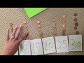 Skip Counting by 5s with Pennies and Nickels
