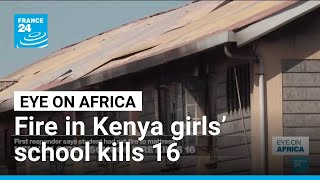 YouTube video thumbnail: Eye on Africa: Fatal Nightime Fire Guts Kenyan Boarding Girls' School Dorm