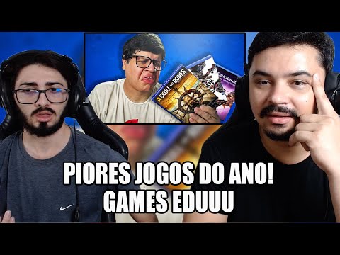 3 JOGOS PODRES QUE JOGUEI ESSE ANO 🤢 | Games EduUu | Periódico REACT