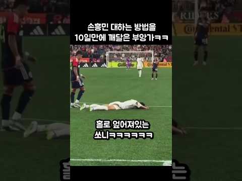 손흥민 대하는 방법을 10일만에 깨달은 부앙가ㅋㅋㅋ