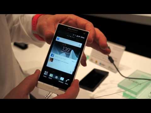 (ENGLISH) Sony Xperia S at CES 2012!
