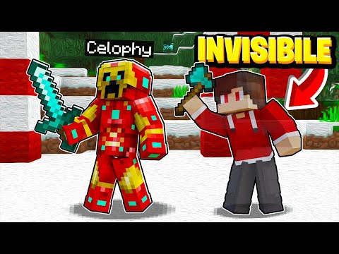 Gioco la UHC di NATALE da INVISIBILE su MINECRAFT!