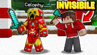 Gioco la UHC di NATALE da INVISIBILE su MINECRAFT!