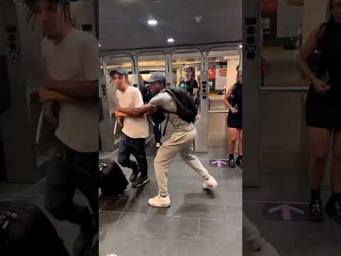 Good man stops fair evader NYC #shorts