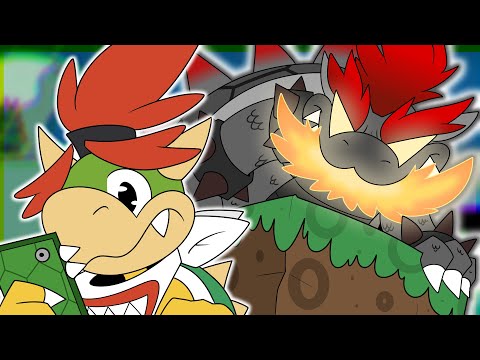 Hé, Mario... tu peux venir aider ton copain Bowser Jr ? :(