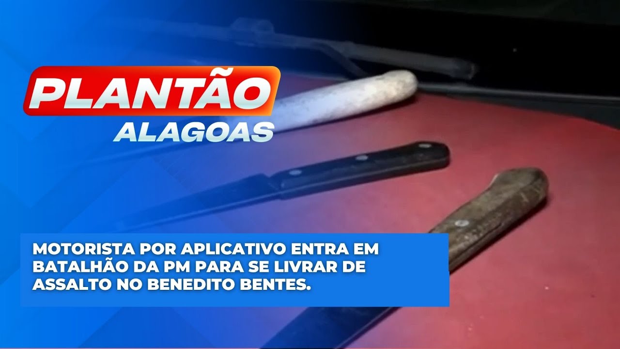 Motorista por aplicativo entra em batalh&atilde;o da PM para se livrar de assalto no Benedito Bentes.