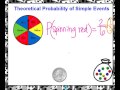 Theoretical Probability of Simple Events