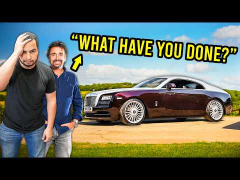 Richard Hammond Examines My Rebuilt Rolls Royce Wraith