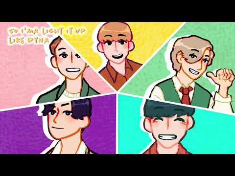 BTS "Dynamite" - Fan Animated Music Video