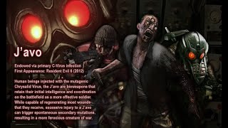 B.O.W. Battle Data - J'avo (Resident Evil LORE)