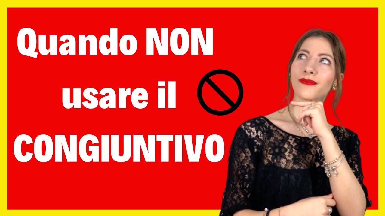 Quando NON usare il CONGIUNTIVO italiano! (quando usare indicativo o infinito) - Learn Italian #4
