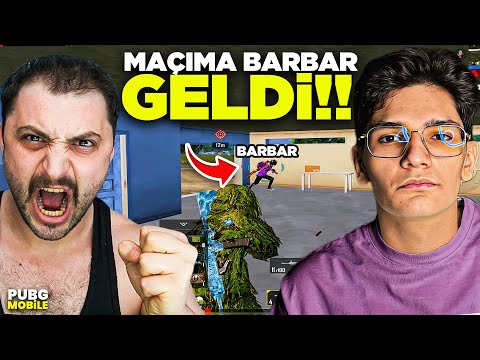 RANK MAÇINDA BARBAR DENK GELDİ! - PUBG MOBİLE