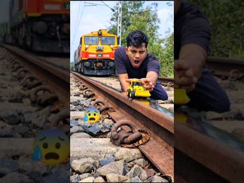 โ1 SECOND LATE ๐ฑ Bulldozer vs Train!โ