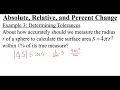 Exploring Absolute, Relative, and Percent Change