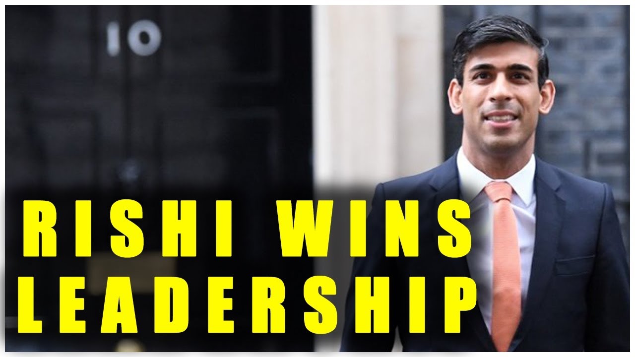 Rishi Sunak Becomes Tory Leader Without Any Vote