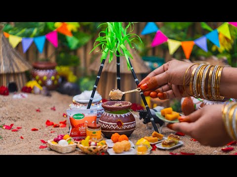 Miniature Pongal & Makar Sankranti Special Recipe  | Miniature Cooking@HeritageFoodsLimited