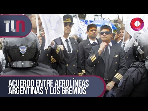 #TelenueveCentral | Acuerdo entre Aerolíneas Argentinas y los gremios.