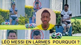 LÉO MESSI ÉTAIT EN LARMES POURQUOI ? .. CR7 REJOINDRA L’ENTRAÎNEMENT COLLECTIF AVEC AL NASSE … 