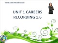 Speaker's Personality and Career Goals
