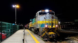 🚂 Trem de Férias noturno da Vale chegando em Ipatinga