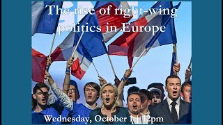 The rise of far right politics in Europe with Olyvia Christley
