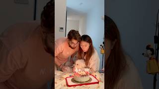 She’s happy😍 HBD 🎂🎉 #shorts #couple #relationship
