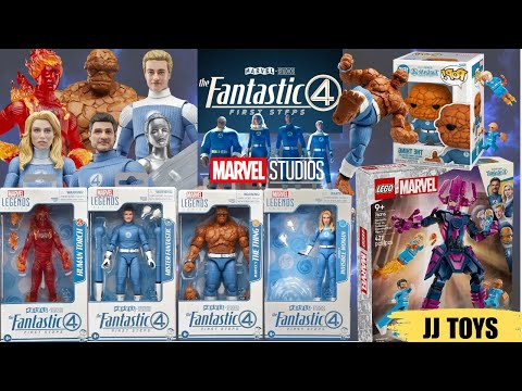 🔥 The Fantastic Four 🧒 First Steps Movie Toys UNBOXING! 💥 Rare Marvel Figures Inside!