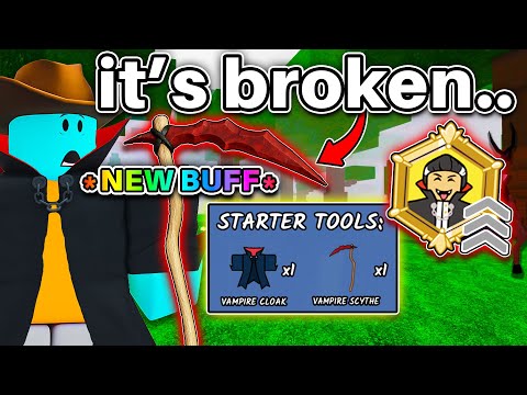 UPDATE made VAMPIRE Class OVERPOWERED NOW in 99 Nights in the Forest!