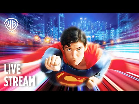 &#128308; LIVE: Superman | Christopher Reeve Collection Compilation | Live Stream | Warner Bros. Ent