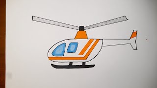 Langkah Langkah Menggambar Helikopter Untuk Pemula