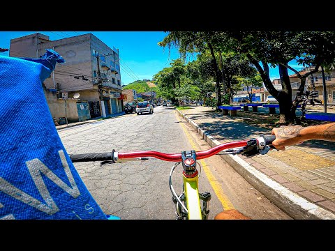 ENTREGANDO ENCOMENDAS DO MERCADO LIVRE DE BIKE - BIKE VLOG