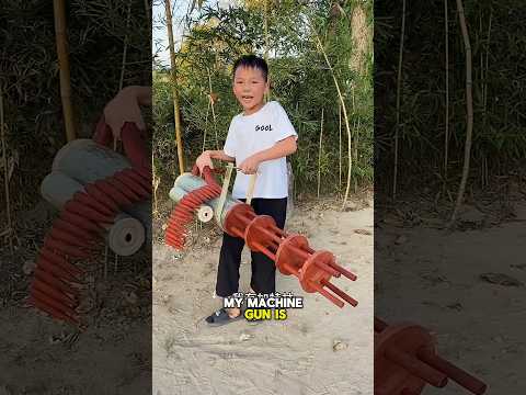 Grandma is making a cool bazooka for herself.🔫😭😱#shorts #shortsfeed